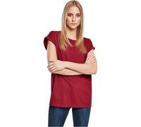 Urban Classics Ladies Organic Extended Mujer Camiseta Negro 100% algodón Ancho
