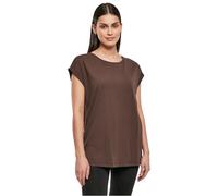 Urban Classics Ladies Organic Extended Mujer Camiseta Negro 100% algodón Ancho