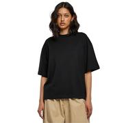 Urban Classics Ladies Organic Heavy Slit Mujer Camiseta Negro M 100% algodón Regular