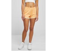 Urban Classics Ladies Organic Interlock Retro Hotpants Paleorange/whitesand Talla: XXL | Pantalones cortos Outlet | Mujer | Naranja