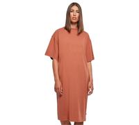 Urban Classics Ladies Organic Long Oversized tee Dress Vestido, Terracotta, XXXXXL para Mujer