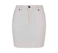 Urban Classics Ladies Organic Stretch Denim Mini Skirt Offwhite Raw Talla: 30 | Outlet | Mujer | Azul