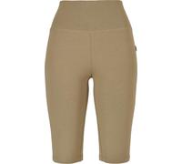 Urban Classics Ladies Organic Stretch Jersey Cycle Shorts Caqui S