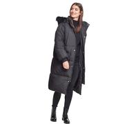 Urban Classics Ladies Oversize Faux Fur Puffer Coat Mujer Chaqueta de Invierno Negro M 100% poliéster