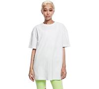 Urban Classics Ladies Oversized Boyfriend Mujer Camiseta Blanco L 100% algodón Más Grande
