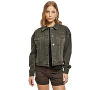 Urban Classics Ladies Oversized Colored Denim Jacket Chaqueta, Brown, 5X-Large para Mujer