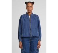Urban Classics Ladies Oversized Skater Jacket Mid Deep Blue Washed Talla: XL | Chaquetas Vaqueras Outlet | Mujer | Azul