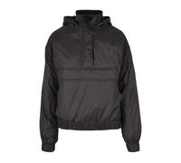 Urban Classics Ladies Panel Padded Pull Over Jacket Black Talla: M | Chaquetas Outlet | Mujer | Negro