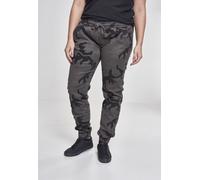 Urban Classics Ladies Pants Ladies Camo Jogging Pants Camuflaje Oscuro M