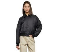 Urban Classics Ladies’ pilot bomber Mujer Cazadora Bomber Negro XL 100% Nailon
