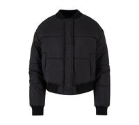 Urban Classics Ladies Puffer Blouson Chaqueta, Black, S para Mujer