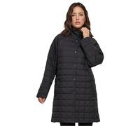 Urban Classics Ladies Quilted Coat Chaqueta, Black, L para Mujer