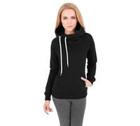 Urban Classics Jacke Raglan High Neck Hoody Chaqueta, Negro (Schwarz), Large (Talla del Fabricante: Large) para Mujer