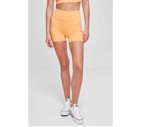 Urban Classics Ladies Recycled High Waist Cycle Hot Pants Paleorange Talla: L | Outlet | Mujer | Naranja