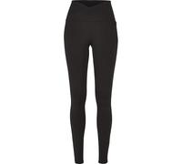 Urban Classics Ladies Recycled V Waist Leggings, Black, XL para Mujer