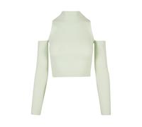 Urban Classics Ladies Rib Knit Cut Out Sleeve Longsleeve Lightmint Talla: XL | Jerséis de Punto Outlet | Mujer