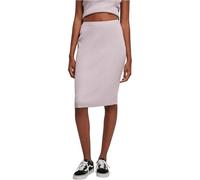 Urban Classics Ladies Rib Knit Midi Skirt-Esquí, Lilac, XXXXXL para Mujer