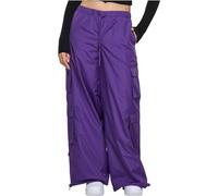 Urban Classics Ladies Ripstop Double Cargo Pants Pantalones, Realviolet, M para Mujer