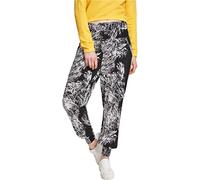 Urban Classics Pantalón negro / blanco, Talla 48