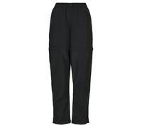 Urban Classics Ladies Shiny Crinkle Nylon Zip Pants Black Talla: M | Pantalones Rectos Outlet | Mujer | Negro