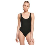 Urban Classics Tb4074-ladies Shiny Rib Body Capa de Base, Negro, XXL para Mujer