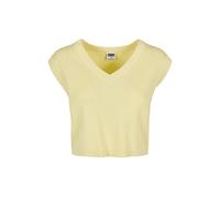 Urban Classics Ladies Short Knittd Slip On Softyellow Talla: 5XL | Sudaderas con Capucha Outlet | Mujer | Amarillo