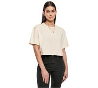 Urban Classics Ladies Short Oversize Tee, Camiseta De las mujeres, Beige (White Sand), 5XL