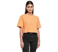 Urban Classics Ladies Short Oversize Tee, Camiseta De las mujeres, Naranja (Papaya), L