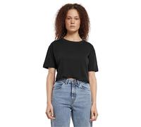 Urban Classics Ladies Short Oversized Tee, Camiseta, Mujer, Negro (Black), XS