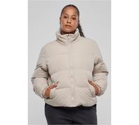 Urban Classics Ladies Short Peached Puffer Jacket Wet Sand Talla: S | Chaquetas de Invierno Outlet | Mujer | Marrón