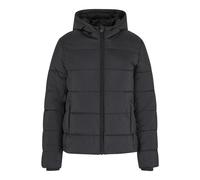 Urban Classics Ladies Short Puffer Jacket With Hood Black Talla: S | Chaquetas de Invierno Outlet | Mujer | Negro