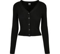 Urban Classics Ladies Short Rib Knit Cardigan Negro XL