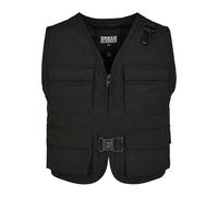 Urban Classics Ladies Short Tactical Vest, Chaqueta, Mujer, Negro, XS