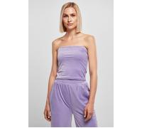 Urban Classics Ladies Short Velvet Tube Top Lavender Talla: XL | Outlet | Mujer |