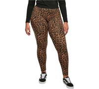 Urban Classics Ladies’ Soft darkleo Mujer Leggins Marrón 85% poliéster, 15% elastán