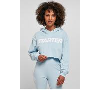Urban Classics Ladies Starter Cropped Hoody Icewaterblue Talla: L | Outlet | Mujer | Azul