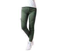 Urban Classics Ladies Stretch Biker Pants Olive Talla: 27 | Pantalones Pitillo Outlet | Mujer | Verde