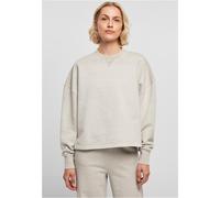 Urban Classics Ladies Sudadera Ladies Heavy Terry Garment Dye Crewneck Warmgrey 4XL