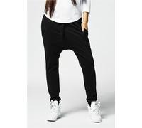 Urban Classics Ladies Sweatpants Ladies Light Fleece Sarouel Pant Negro XS
