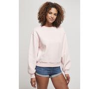 Urban Classics Ladies Sweatshirt Ladies Oversized Colour Melange Crewneck Pink Melange XL