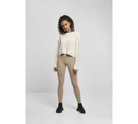 Urban Classics Ladies Sweatshirt Ladies Wide Oversize Sweater Whitesand 3XL