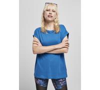 Urban Classics Ladies T-shirt Ladies Extended Shoulder Tee Sporty Blue S