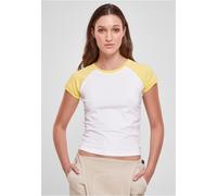 Urban Classics Ladies T-Shirt Ladies Organic Stretch Short Retro Baseball Tee XL