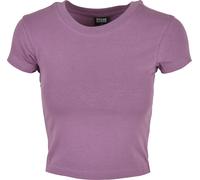 Urban Classics Ladies T-Shirt Ladies Stretch Jersey Cropped Tee Duskviolet XXL