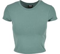 Urban Classics Ladies T-Shirt Ladies Stretch Jersey Cropped Tee Paleleaf XXL