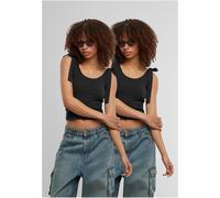 Urban Classics Ladies T-shirt Ladies Tied Basic Jersey Top 2-Pack TB7520A 3XL