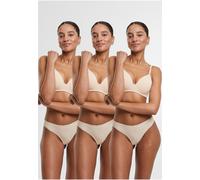 Urban Classics Ladies Tanga Lasercut 3-Pack TB7670B M