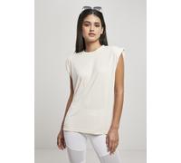 Urban Classics Ladies Tank Top Ladies Modal Padded Shoulder Tank Whitesand S