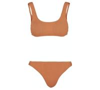 Urban Classics Ladies Tanktop Crinkle Bikini Papaya Talla: XS | Bikinis Outlet | Mujer |