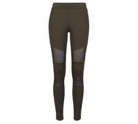 Urban Classics Ladies Tech Mesh Leggings Dark Olive Talla: XXL | Leotardos Outlet | Mujer | Verde